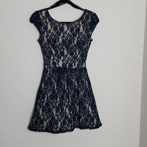 Josh & Jazz navy lace dress